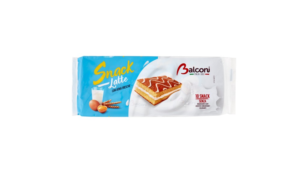 SNACK LATTE BALCONI 280G